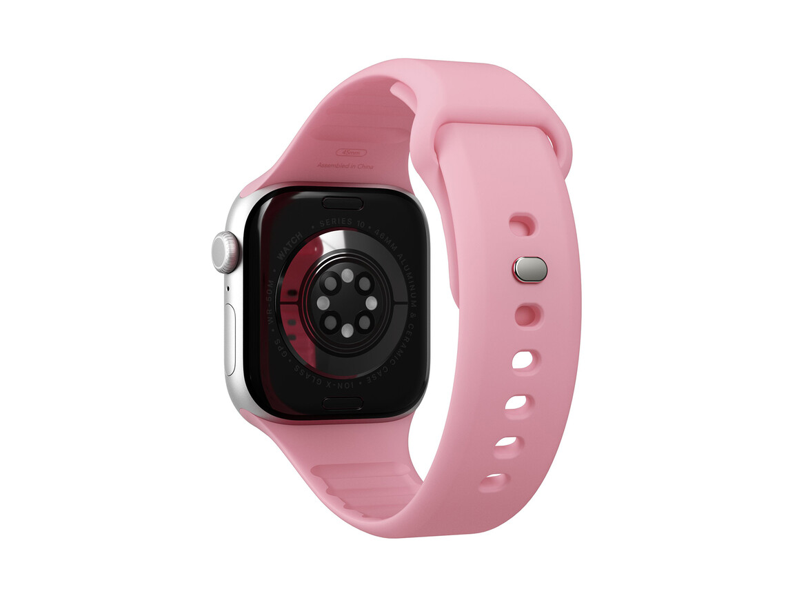 Vonmählen Classic 2 Silikonarmband für Apple Watch 42/44/45/49 mm, rosa