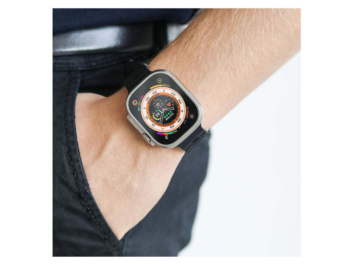 Vonmählen Wave-Armband 2 für Apple Watch 38/40/41 mm, schwarz