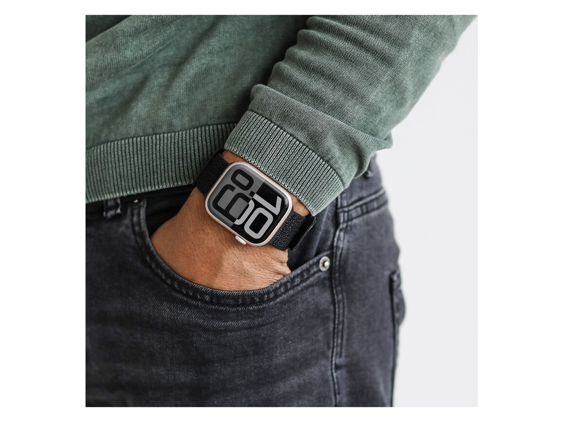 Vonmählen Sport-Armband 2 für Apple Watch 42/44/45/49 mm, schwarz