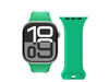 Vonmählen Classic 2 Silikonarmband für Apple Watch 42/44/45/49 mm, grün