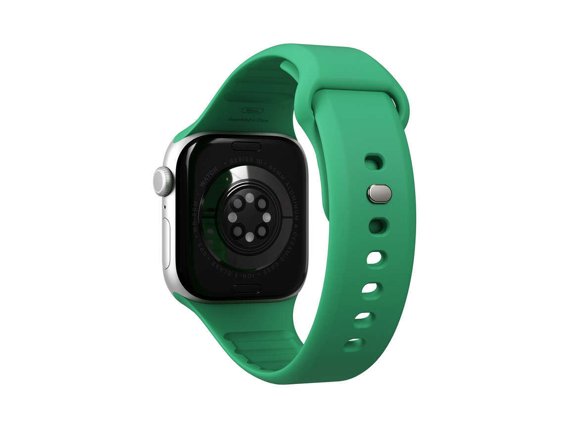 Vonmählen Classic 2 Silikonarmband für Apple Watch 42/44/45/49 mm, grün