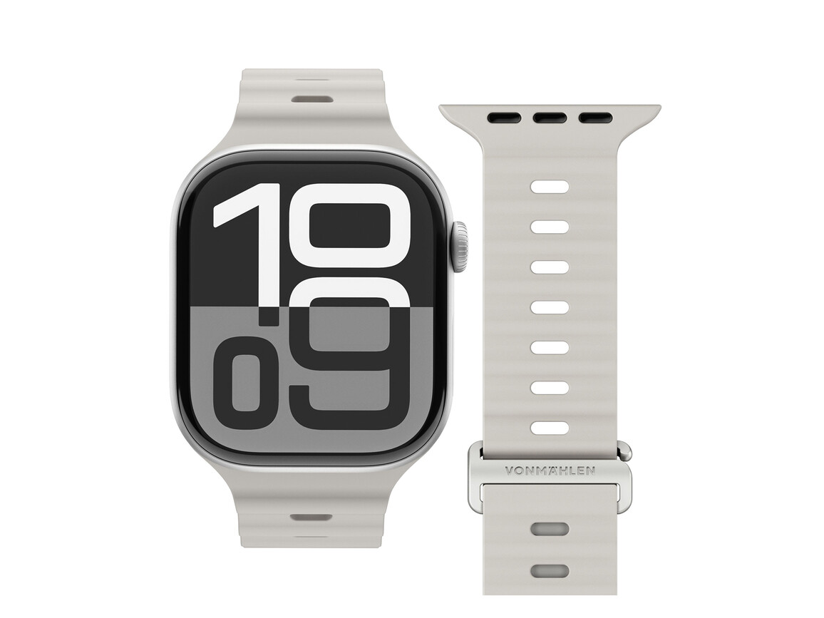 Vonmählen Wave-Armband 2 für Apple Watch 42/44/45/49 mm, beige
