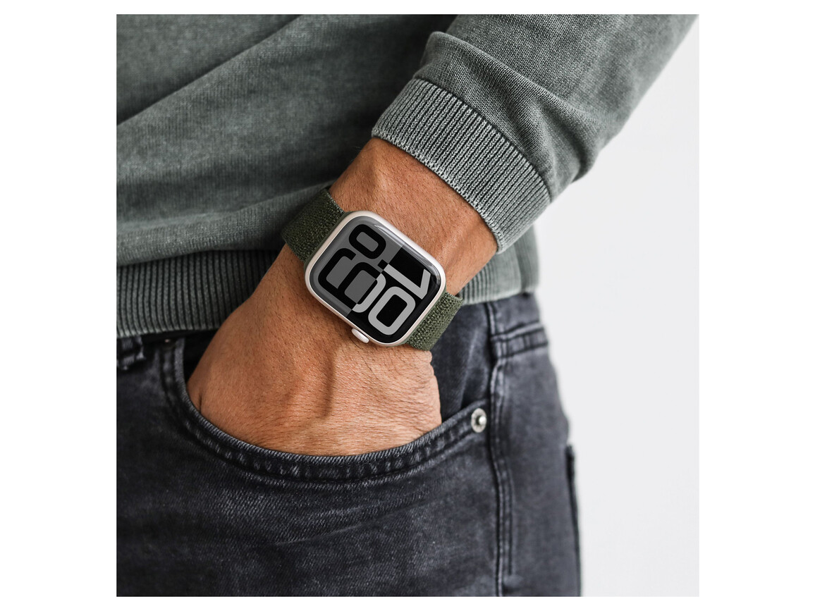 Vonmählen Sport-Armband 2 für Apple Watch 38/40/41 mm, olivgrün