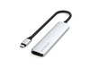 Satechi USB-C 6-in-1 Slim Multiport Adapter, silber