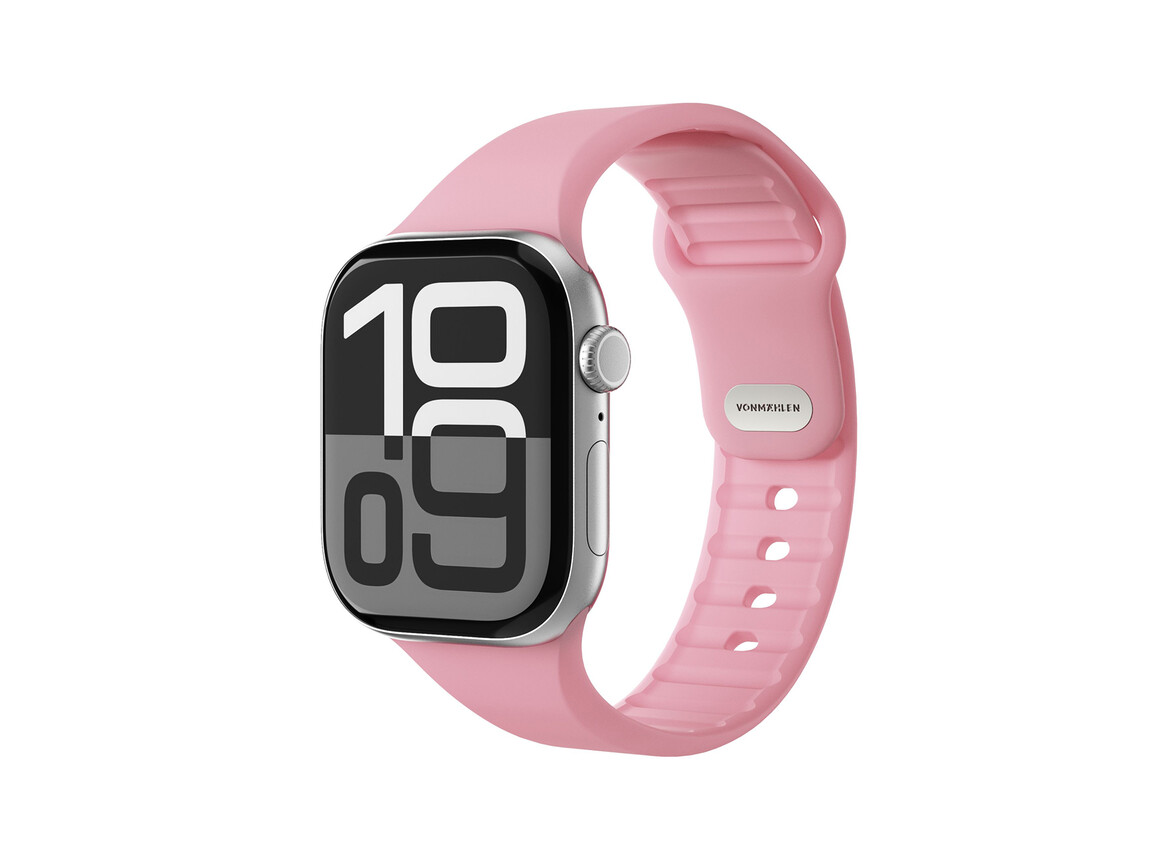 Vonmählen Classic 2 Silikonarmband für Apple Watch (38 / 40 / 41 mm), rosa