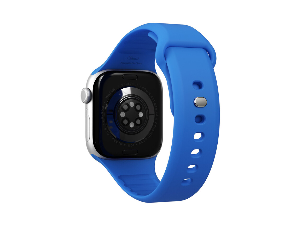 Vonmählen Classic 2 Silikonarmband für Apple Watch (38 / 40 / 41 mm), blau