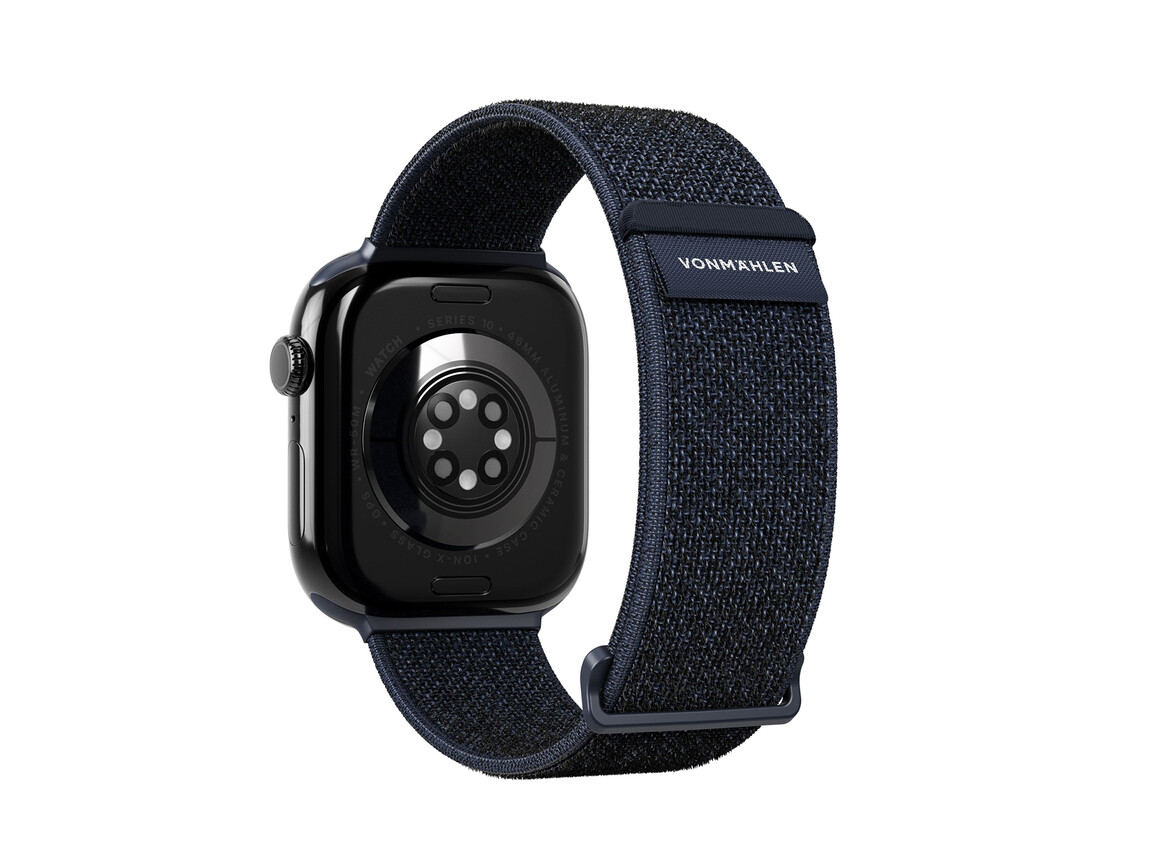 Vonmählen Sport-Armband 2 für Apple Watch 42/44/45/49 mm, dunkelblau