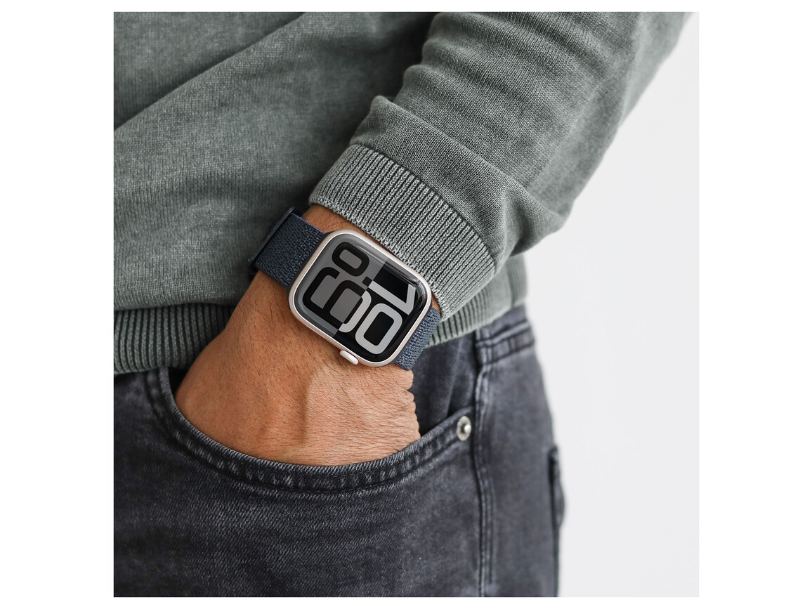 Vonmählen Sport-Armband 2 für Apple Watch 42/44/45/49 mm, dunkelblau