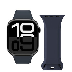 Vonmählen Classic 2 Silikonarmband für Apple Watch (38 / 40 / 41 mm), dunkelblau Vonmählen Classic 2 Silikonarmband für Apple Watch (38 / 40 / 41 mm), dunkelblau