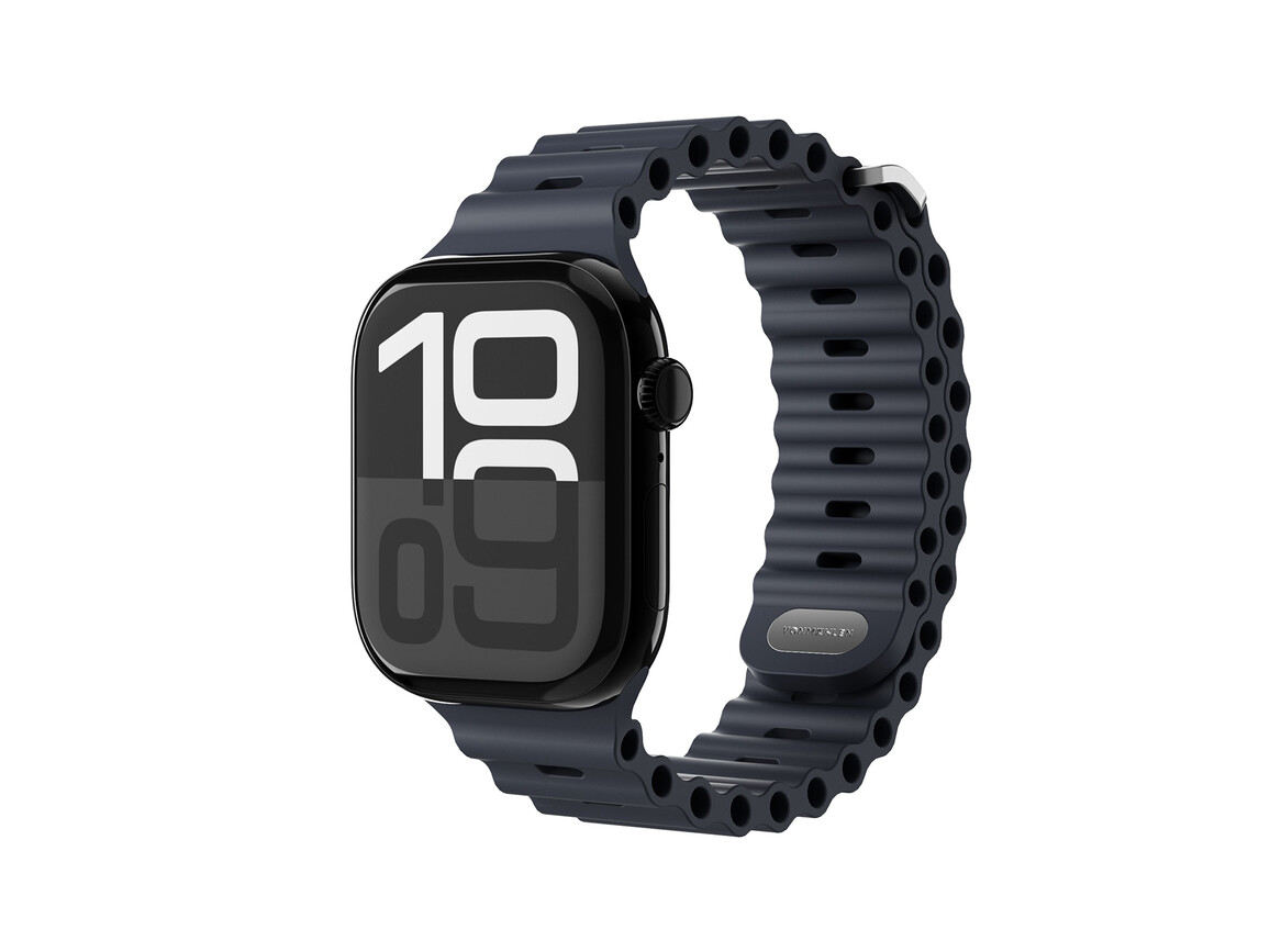 Vonmählen Wave-Armband 2 für Apple Watch 42/44/45/49 mm, dunkelblau