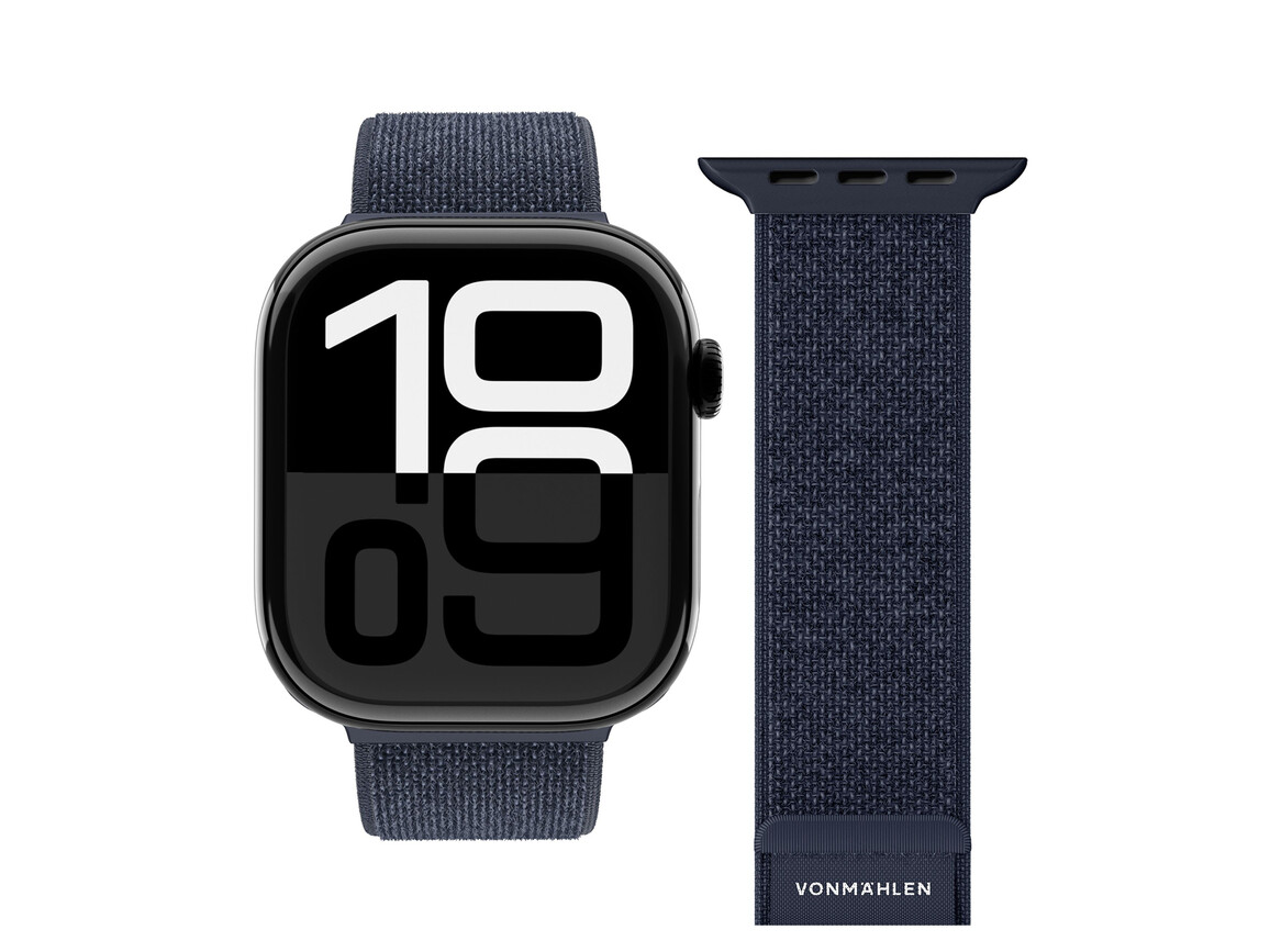 Vonmählen Sport-Armband 2 für Apple Watch 38/40/41 mm, dunkelblau