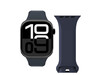 Vonmählen Classic 2 Silikonarmband für Apple Watch (42 / 44 / 45 / 49 mm), dunkelblau