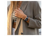 Vonmählen Classic 2 Silikonarmband für Apple Watch (42 / 44 / 45 / 49 mm), dunkelblau