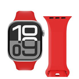 Vonmählen Classic 2 Silikonarmband für Apple Watch (38 / 40 / 41 mm), rot Vonmählen Classic 2 Silikonarmband für Apple Watch (38 / 40 / 41 mm), rot
