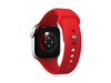 Vonmählen Classic 2 Silikonarmband für Apple Watch 42/44/45/49 mm, rot
