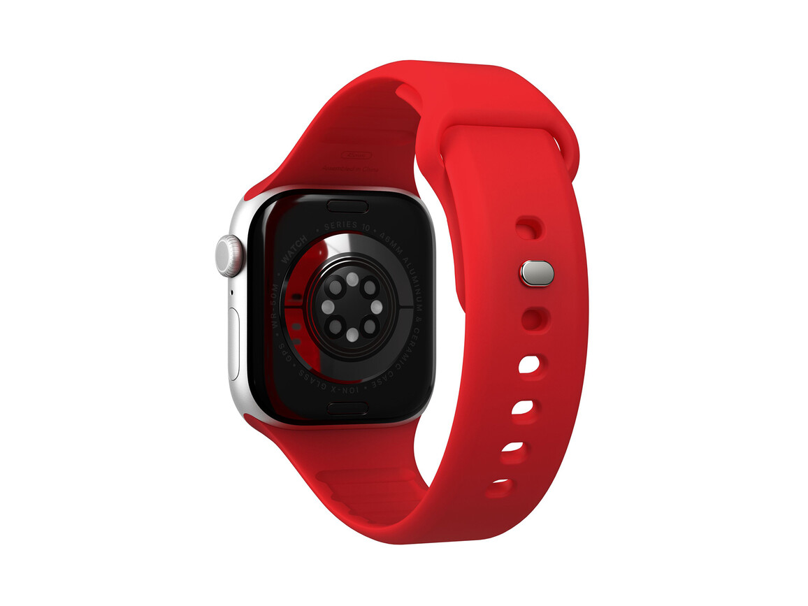 Vonmählen Classic 2 Silikonarmband für Apple Watch 42/44/45/49 mm, rot