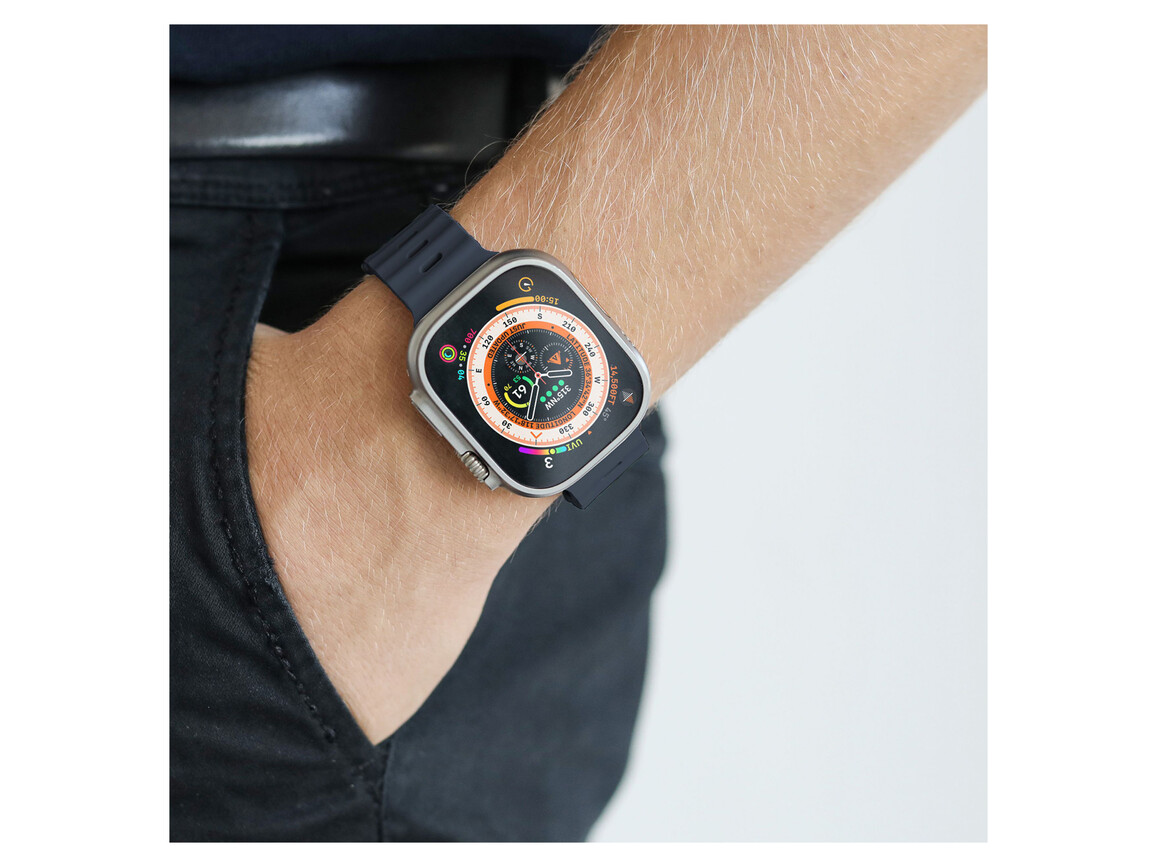 Vonmählen Wave-Armband 2 für Apple Watch 38/40/41 mm, dunkelblau