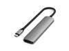 Satechi USB-C 6-in 1 Slim Multiport Adapter 4K, space grau