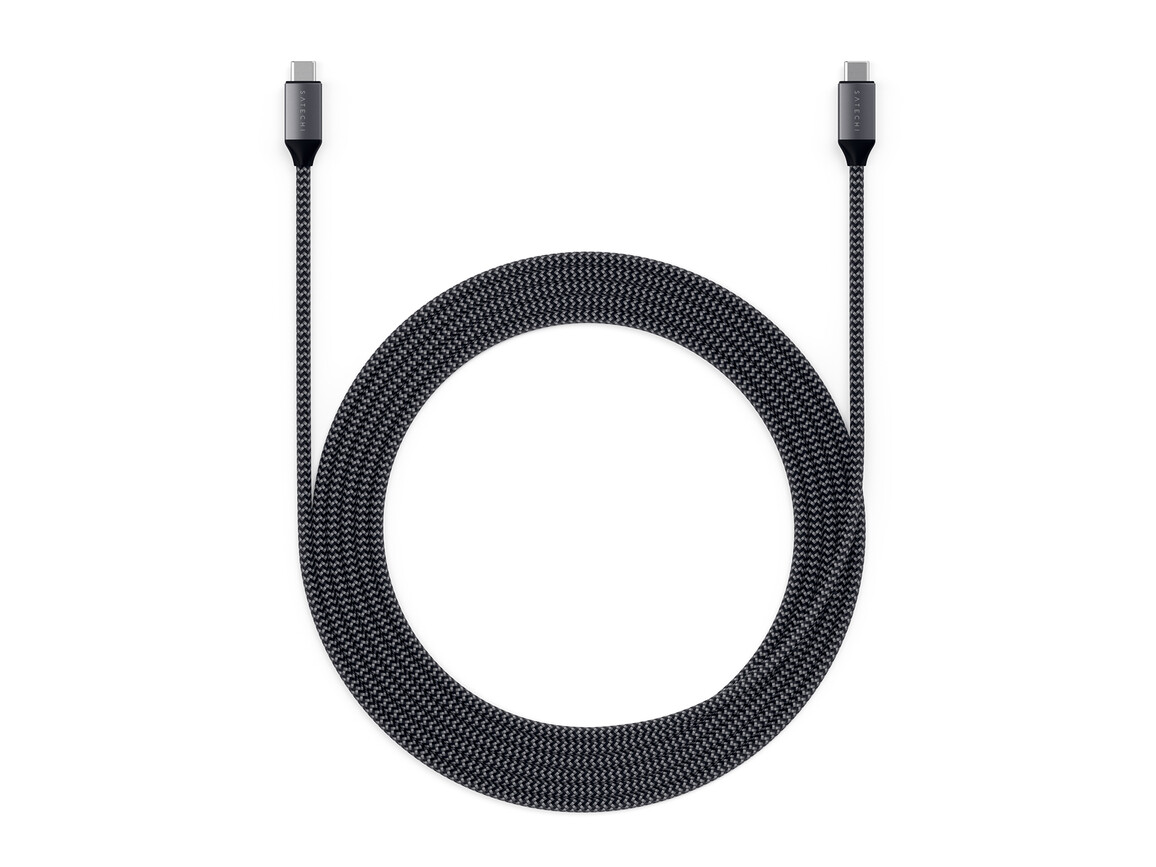 Satechi Type-C zu Type-C 100W Ladekabel 2m, space grau