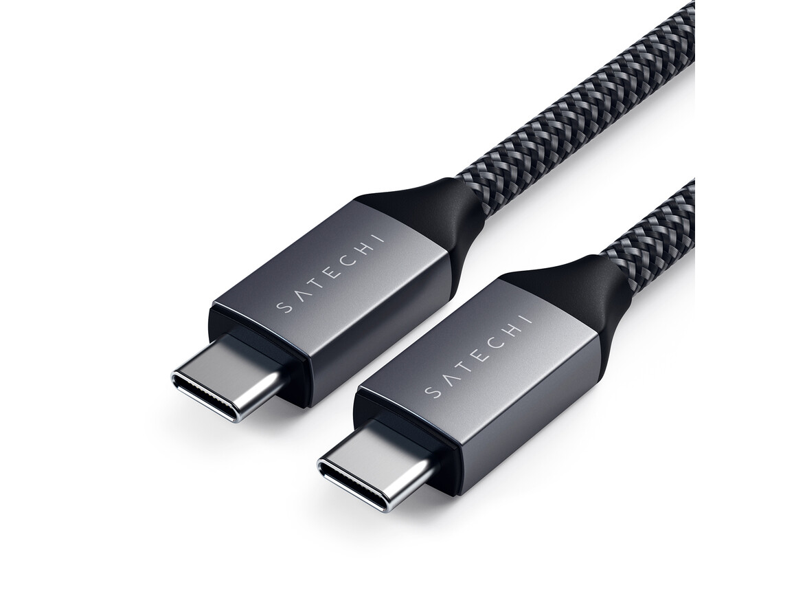 Satechi Type-C zu Type-C 100W Ladekabel 2m, space grau