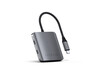 Satechi USB-C PD 4-Port Hub, space grau