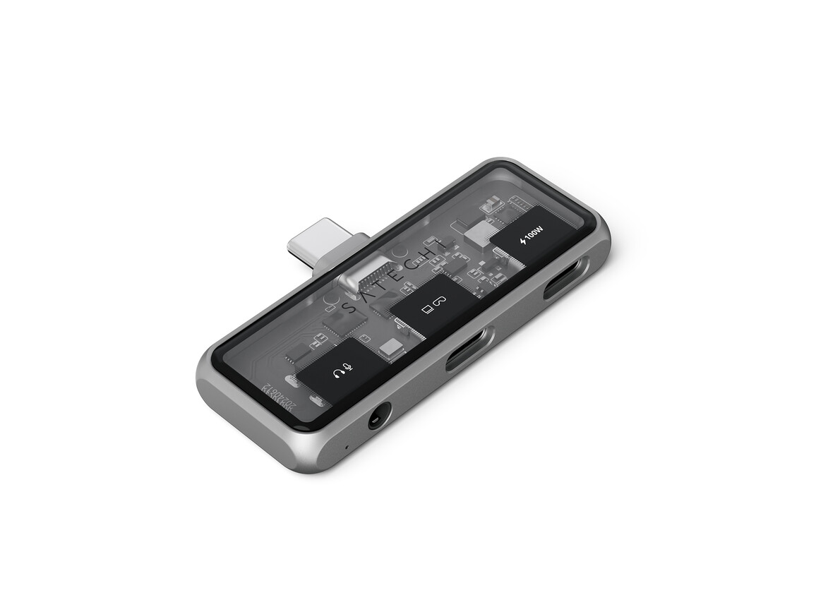 Satechi USB-C PD Mobile XR Hub, 3,5mm Audio, space grau Satechi USB-C PD Mobile XR Hub, 3,5mm Audio, space grau