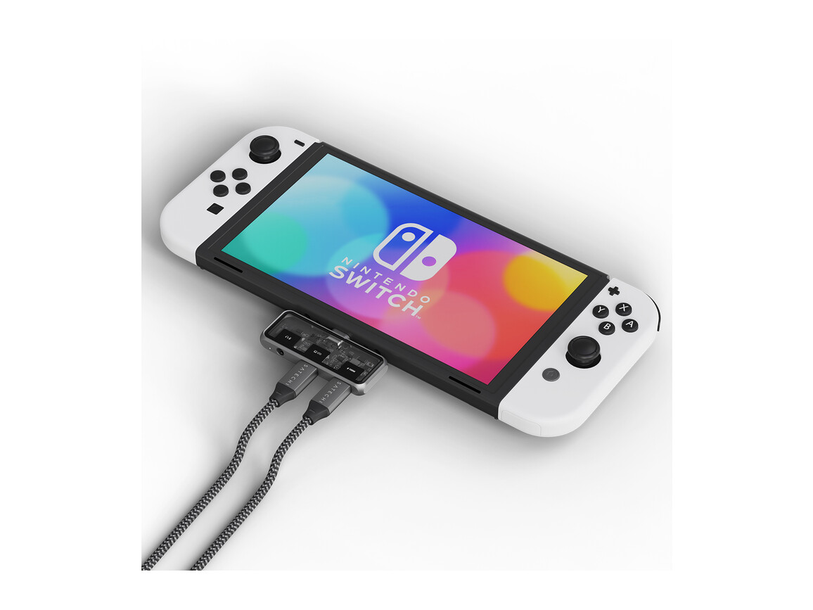 Satechi USB-C PD Mobile XR Hub, 3,5mm Audio, space grau Satechi USB-C PD Mobile XR Hub, 3,5mm Audio, space grau