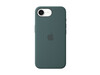 Apple iPhone 16e Silikon Case, seegrün