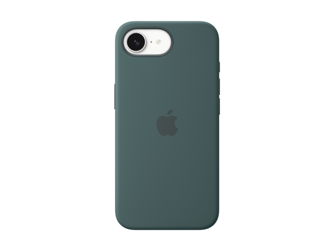 Apple iPhone 16e Silikon Case, seegrün