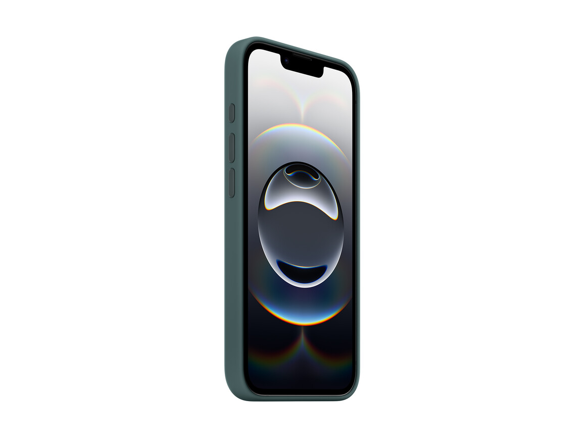 Apple iPhone 16e Silikon Case, seegrün