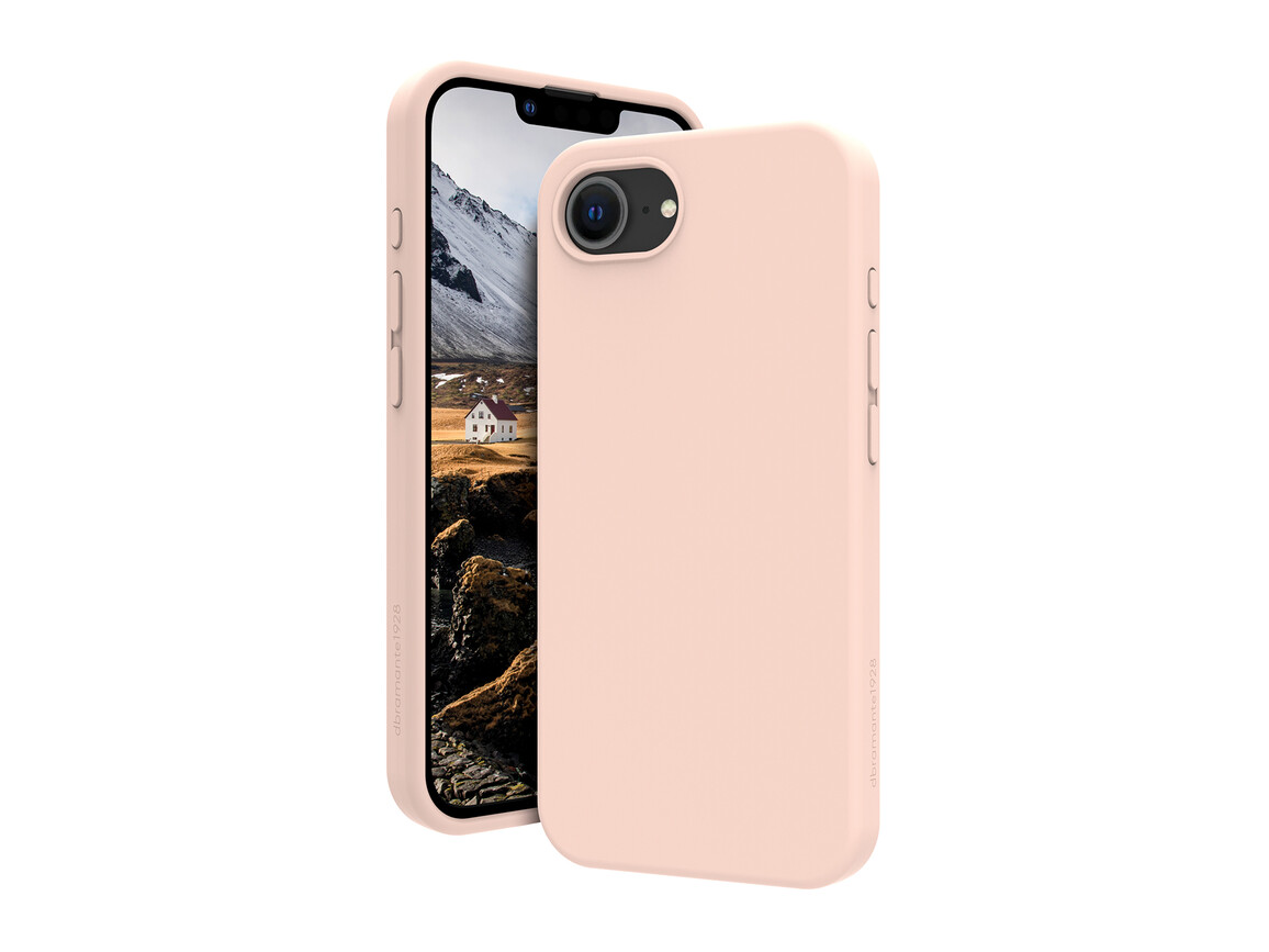dbramante Monaco für iPhone 16e, pink sand