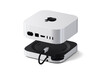 Satechi Stand Hub für Mac Mini M4 mit SSD Gehäuse, silber