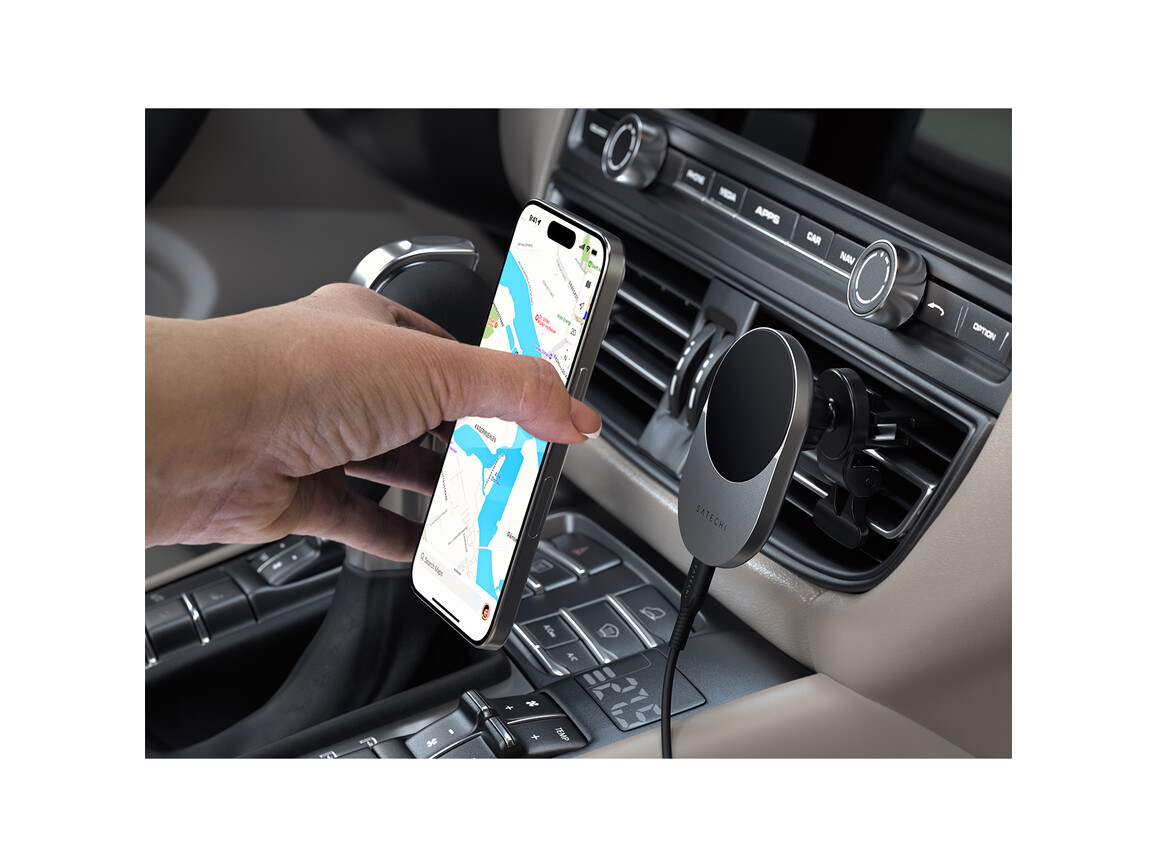 Satechi Qi2 Magnetisches Kabelloses Auto Charger