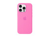 Apple iPhone 16 Pro Silikon Case mit MagSafe, pfingstrose