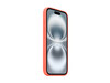 Apple iPhone 16 Silikon Case mit MagSafe, mandarine