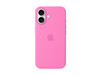 Apple iPhone 16 Silikon Case mit MagSafe, pfingstrose