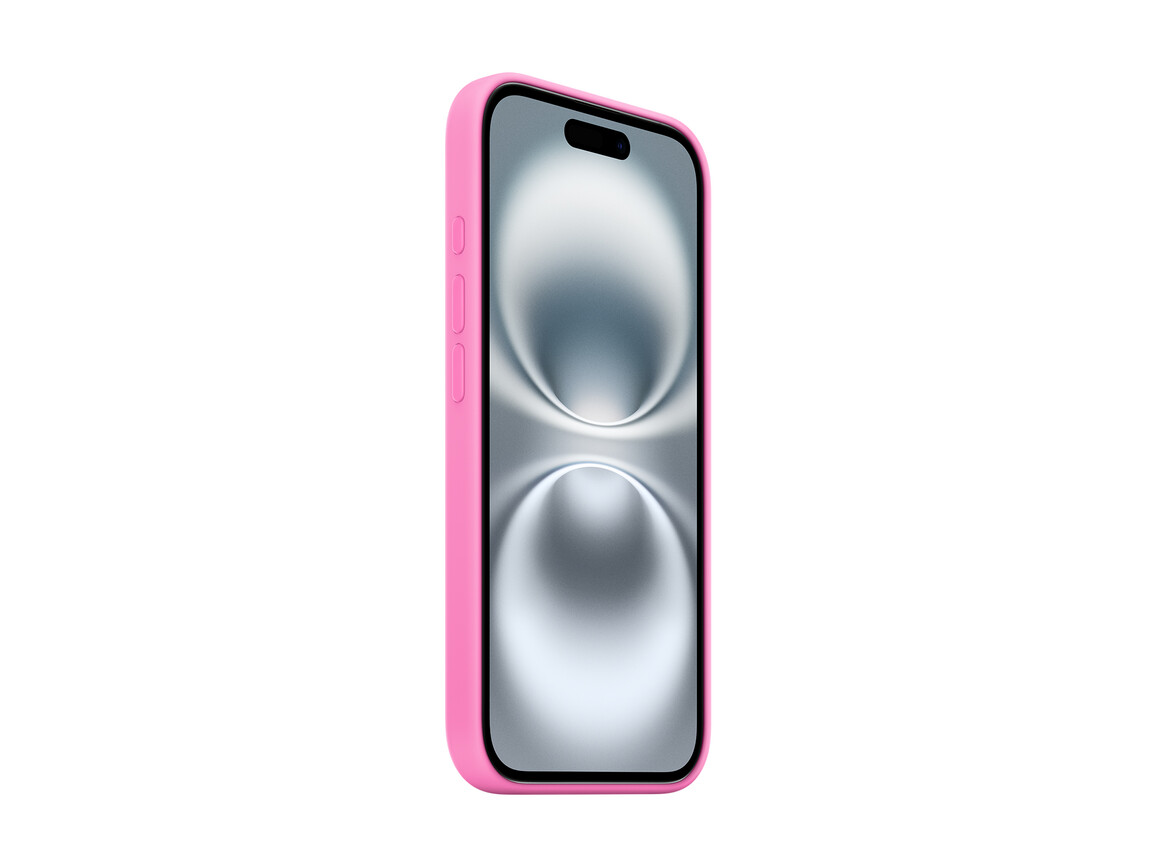 Apple iPhone 16 Silikon Case mit MagSafe, pfingstrose