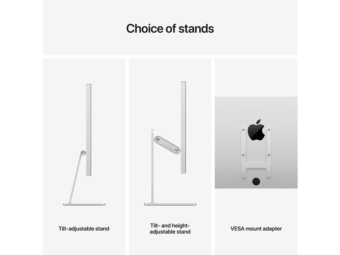 Apple Studio Display - Nanotexturglas - neigungs und höhenverstellbarer Standfuß