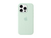 Apple iPhone 16 Pro Silikon Case mit MagSafe, aquamarin