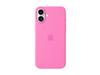 Apple iPhone 16 Plus Silikon Case mit MagSafe, pfingstrose