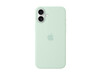 Apple iPhone 16 Plus Silikon Case mit MagSafe, aquamarin