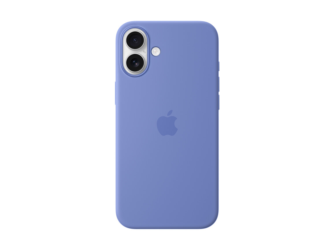 Apple iPhone 16 Plus Silikon Case mit MagSaffe, veilchen