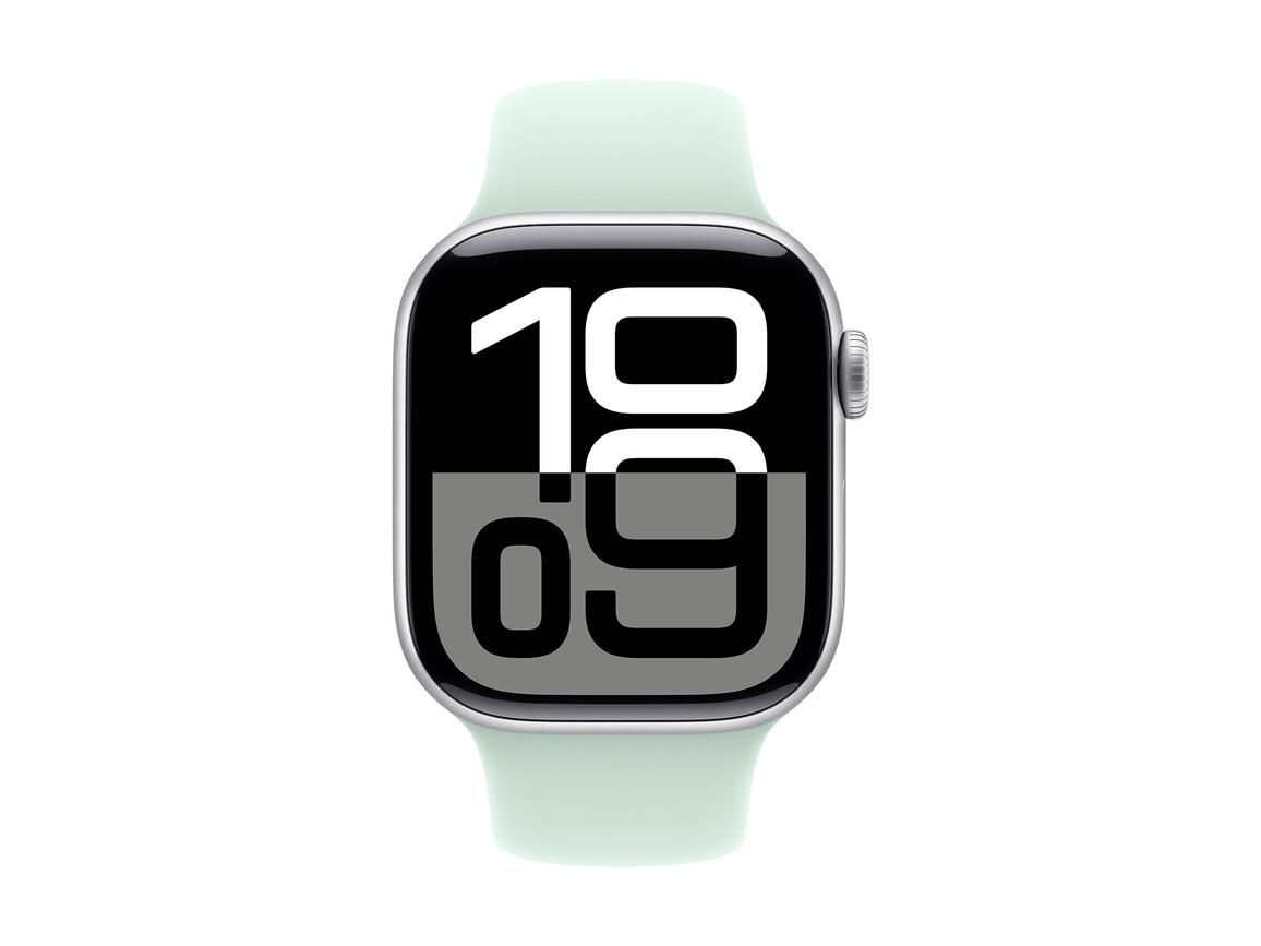 Apple Watch 42mm Sportarmband, aquamarin - M/L