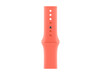 Apple Watch 46mm Sportarmband, mandarine - S/M