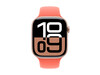 Apple Watch 46mm Sportarmband, mandarine - S/M