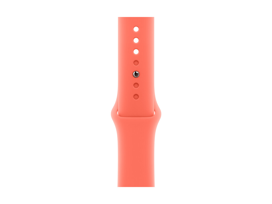 Apple Watch 46mm Sportarmband, mandarine - M/L