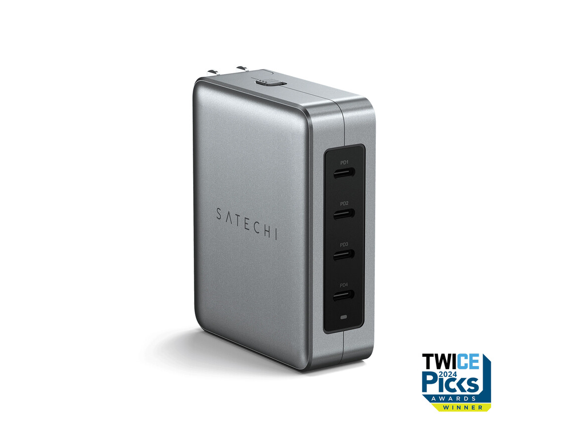 Satechi 145W USB-C 4-Port GaN Travel Charger