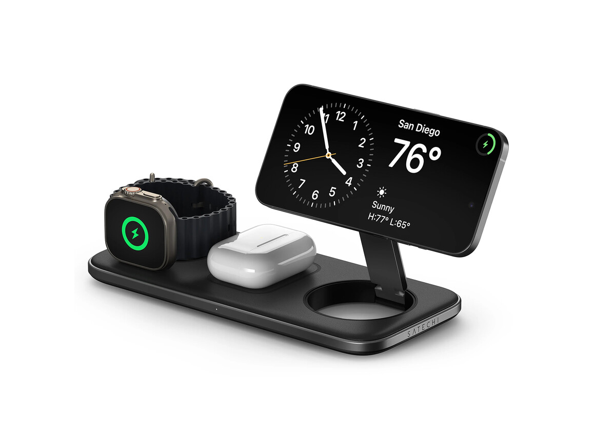 Satechi Qi2 Trio Wireless Charging Pad