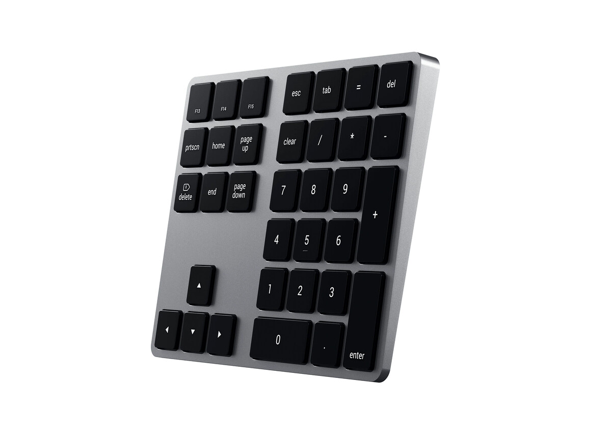 Satechi Extended Wireless Keypad, space grau