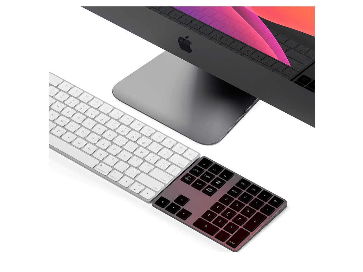 Satechi Extended Wireless Keypad, space grau